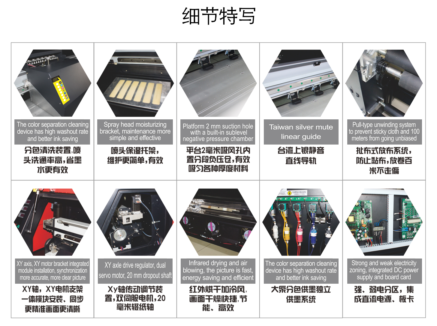 Icontek圖王溶劑噴繪機(jī)的細(xì)節(jié)特點(diǎn) Icontek圖王溶劑噴繪機(jī)的細(xì)節(jié)特點(diǎn)