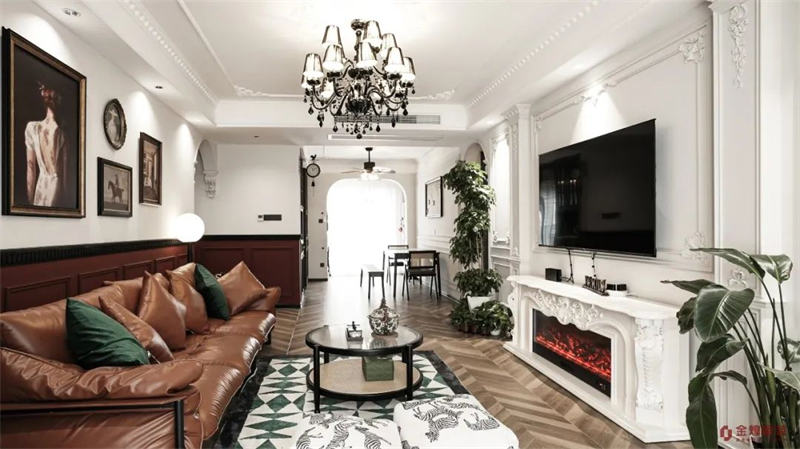 125㎡法式復(fù)古裝修，被溫柔喚醒，晨光、咖啡與慵懶剛剛好！